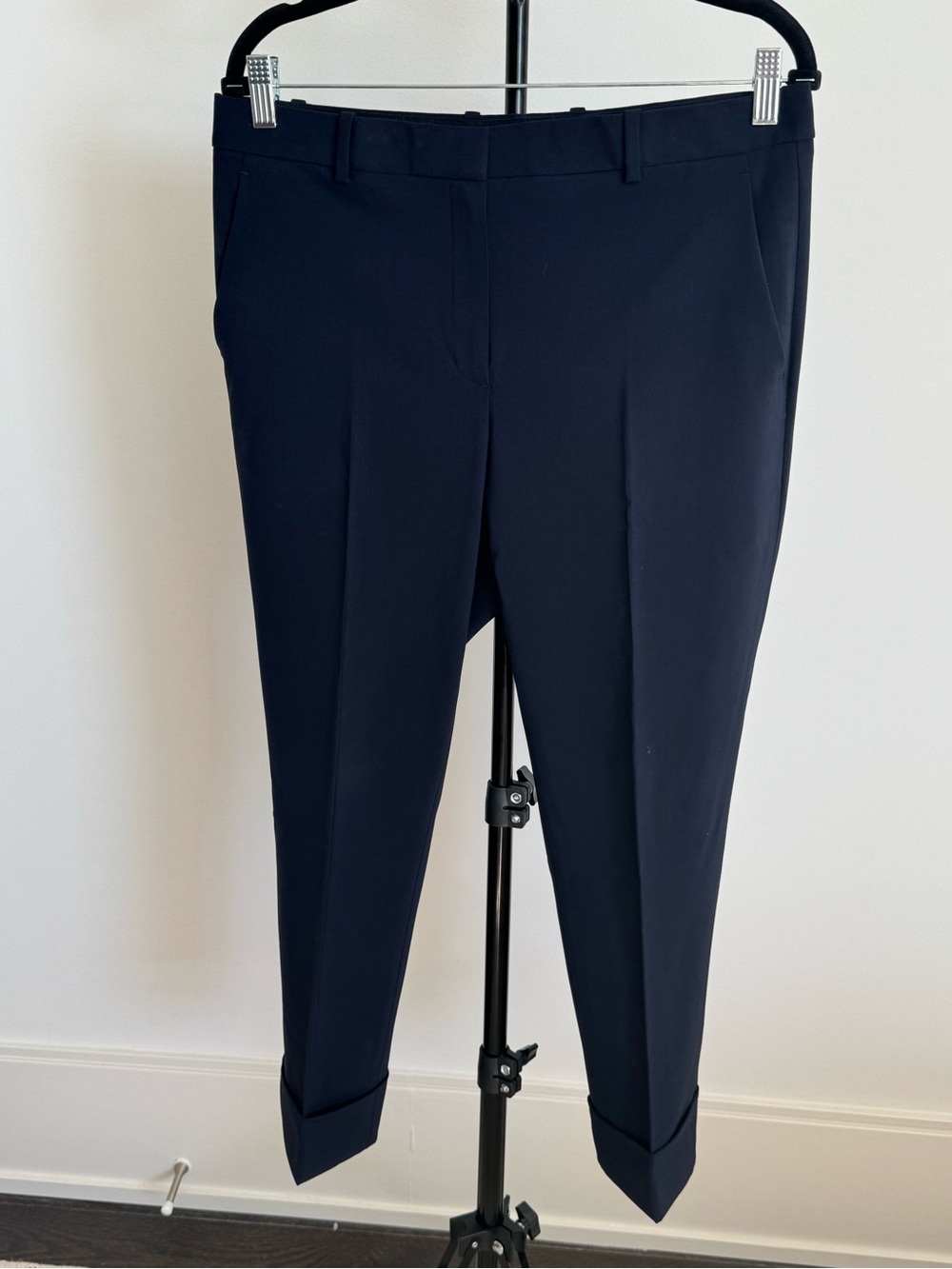 Women’s Theory Navy Dress Pants - Slim Tailored Fit